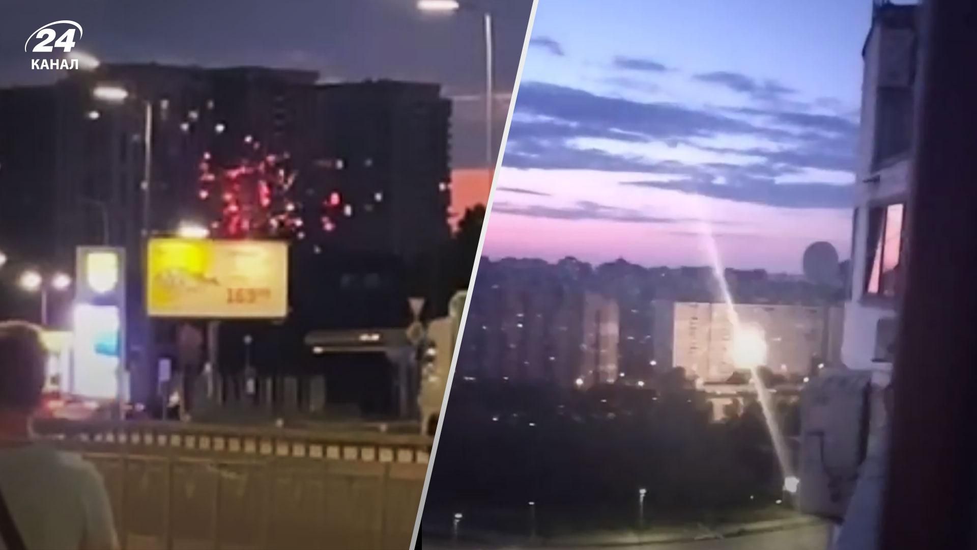 На Осокорках в Киеве кто-то решил запустить салют: взрывы напугали весь район На Осокорках в Киеве кто-то решил запустить салют: взрывы напугали весь район