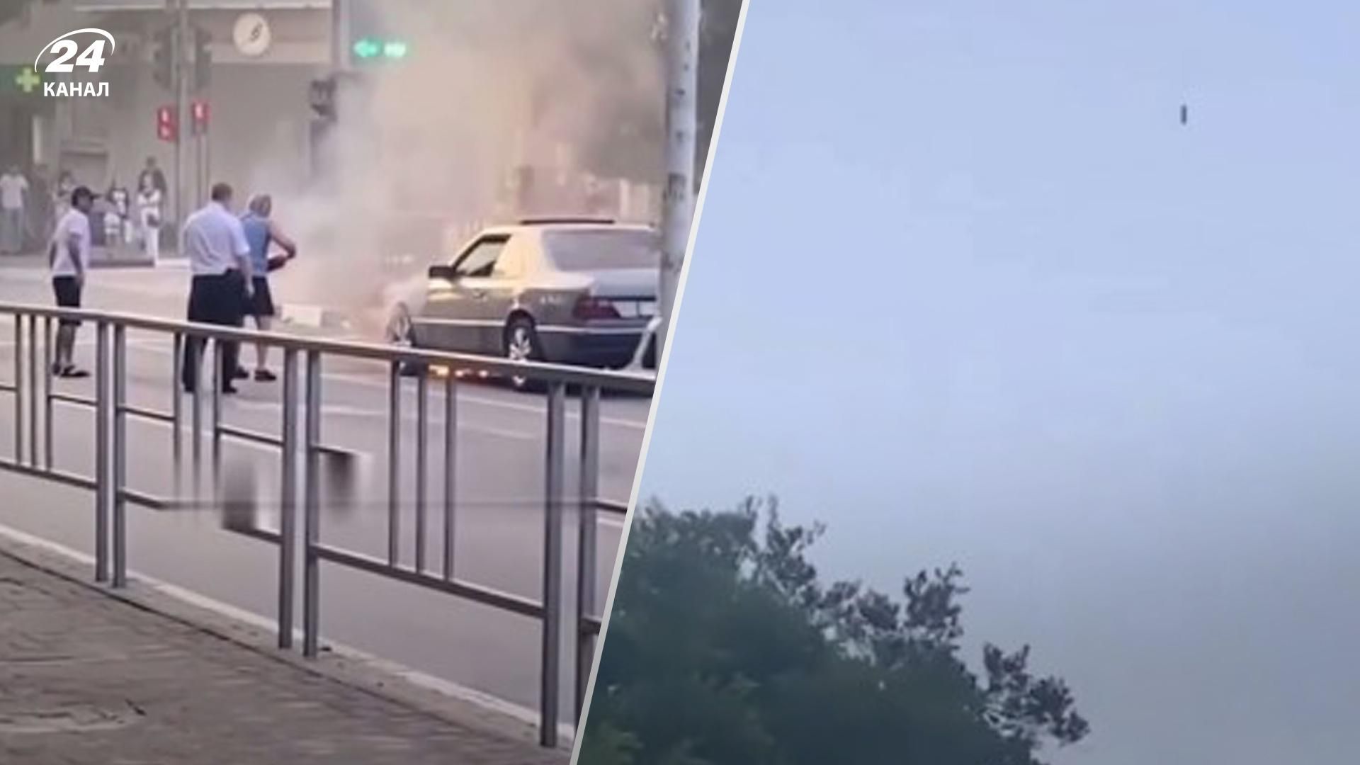 В российском Геленджике огнетушитель "устроил танцы" и улетел в небо: забавное видео В российском Геленджике огнетушитель "устроил танцы" и улетел в небо: забавное видео