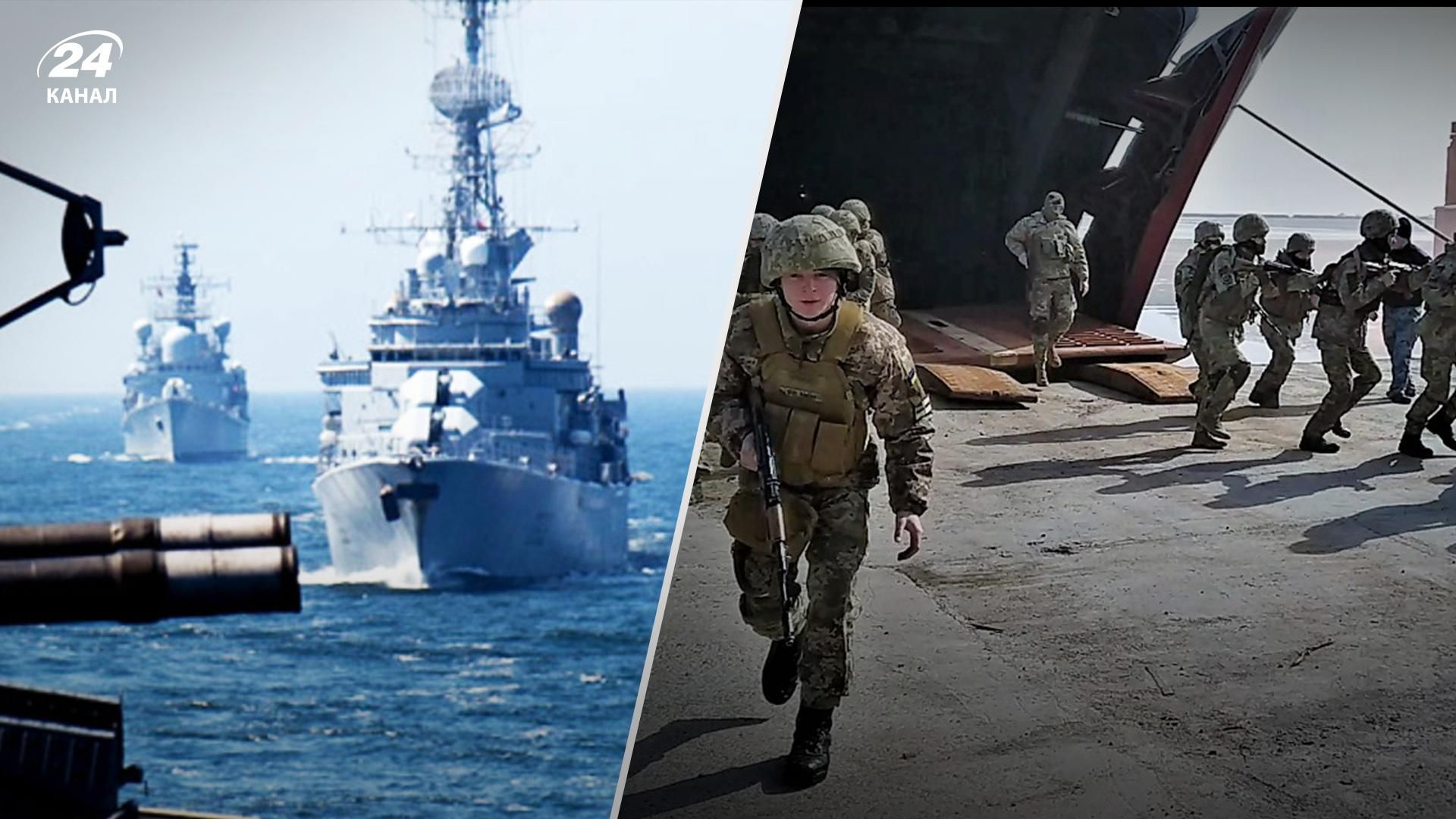 Росіяни перегруповують кораблі у Чорному морі: ризик висадки десанту залишається