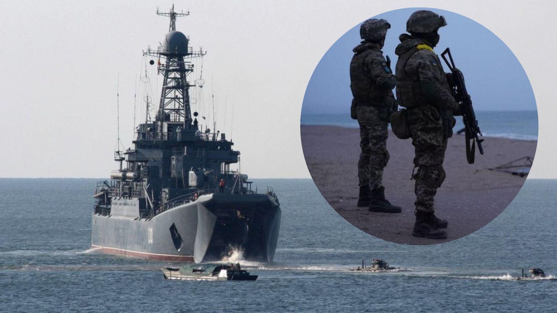 У Чорному морі перебуває до 12 великих десантних кораблів, але третина – на ремонті