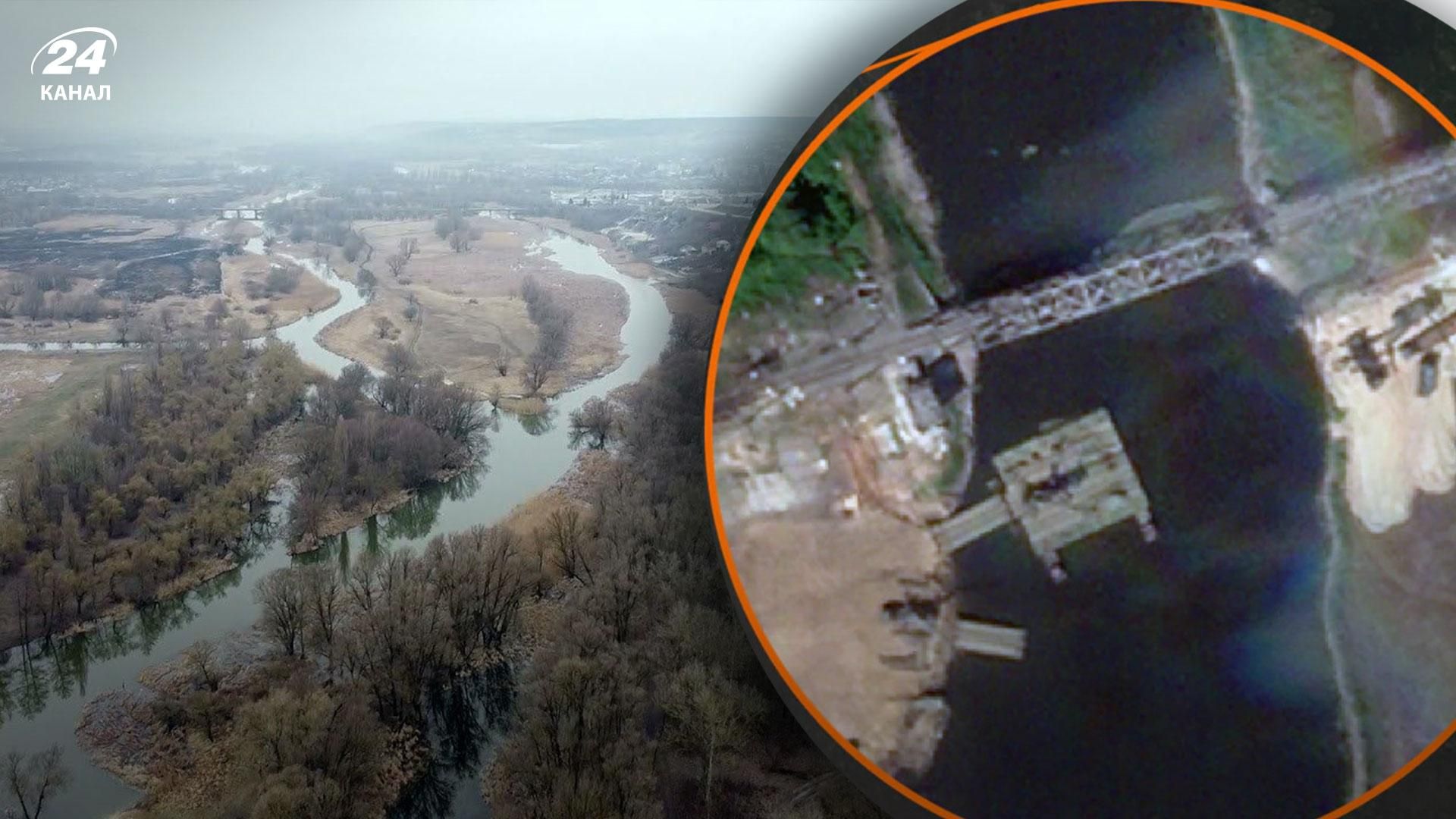 Росіяни будують понтонно-залізничну переправу у Харківській області, – "Схеми" Росіяни будують понтонно-залізничну переправу у Харківській області, – "Схеми"