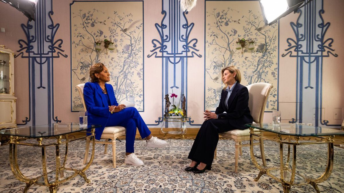 Повітряна тривога перервала інтерв'ю Зеленської для ABC: це побачили американські глядачі Повітряна тривога перервала інтерв'ю Зеленської для ABC: це побачили американські глядачі