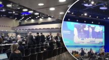 Почти все участники Боннской климатической конференции покинули зал во время выступления россиянина