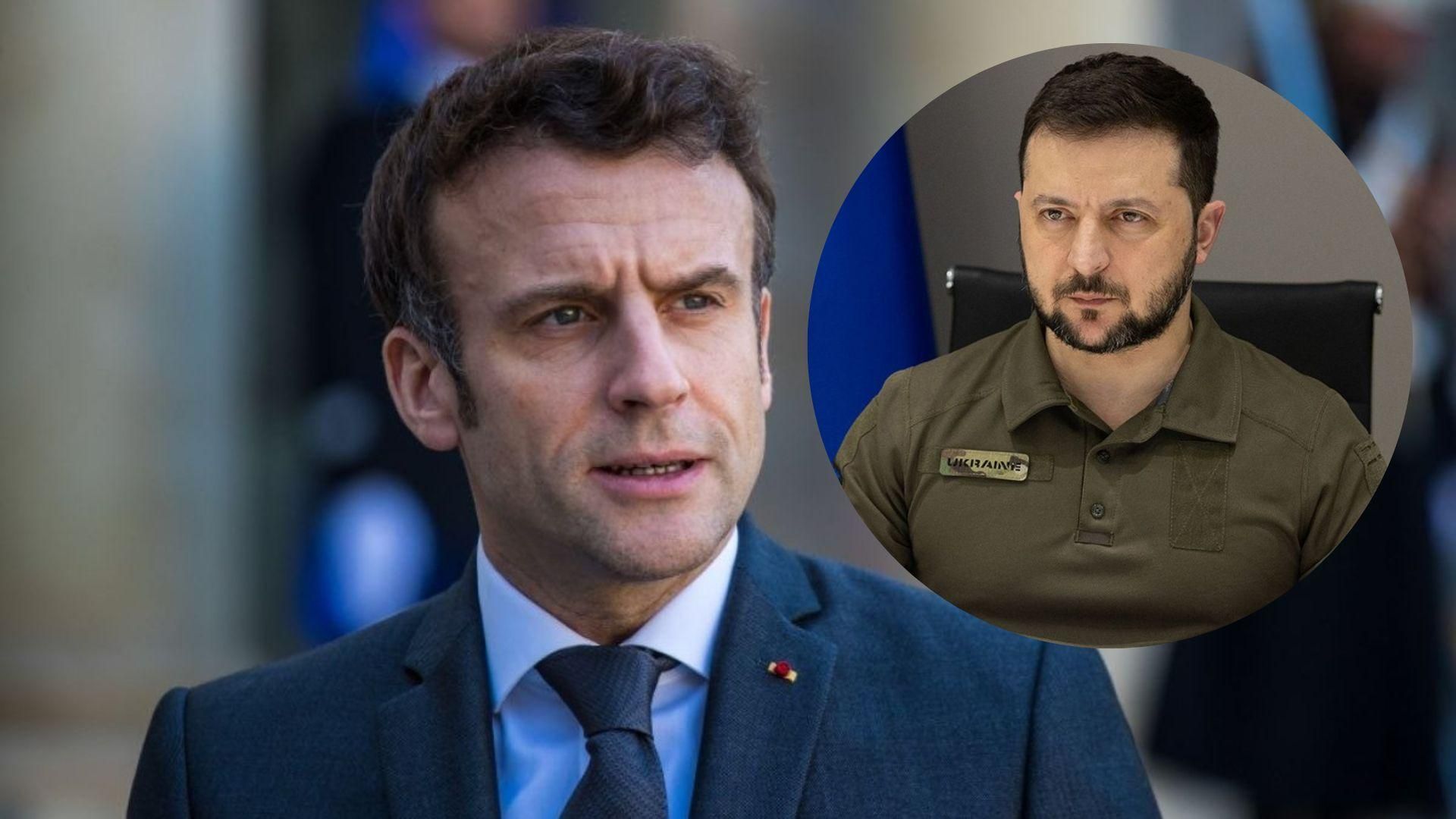 Треба не вважати себе лідером, а проявляти себе як лідер, – Зеленський про Макрона Треба не вважати себе лідером, а проявляти себе як лідер, – Зеленський про Макрона