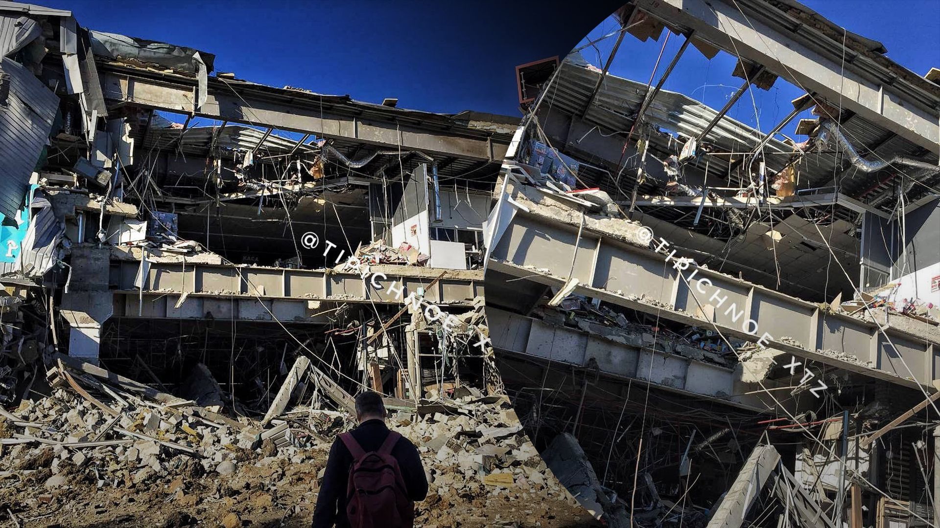 Нічний обстріл Харкова: Росія вдарила ракетами по супермаркету та виробничому об'єкту Нічний обстріл Харкова: Росія вдарила ракетами по супермаркету та виробничому об'єкту