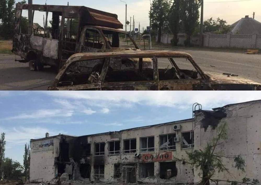 Последствия обстрелов Донбасса Последствия обстрелов Донбасса