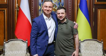 Зеленский поблагодарил Дуду за тур по поддержке Украины как кандидата в ЕС