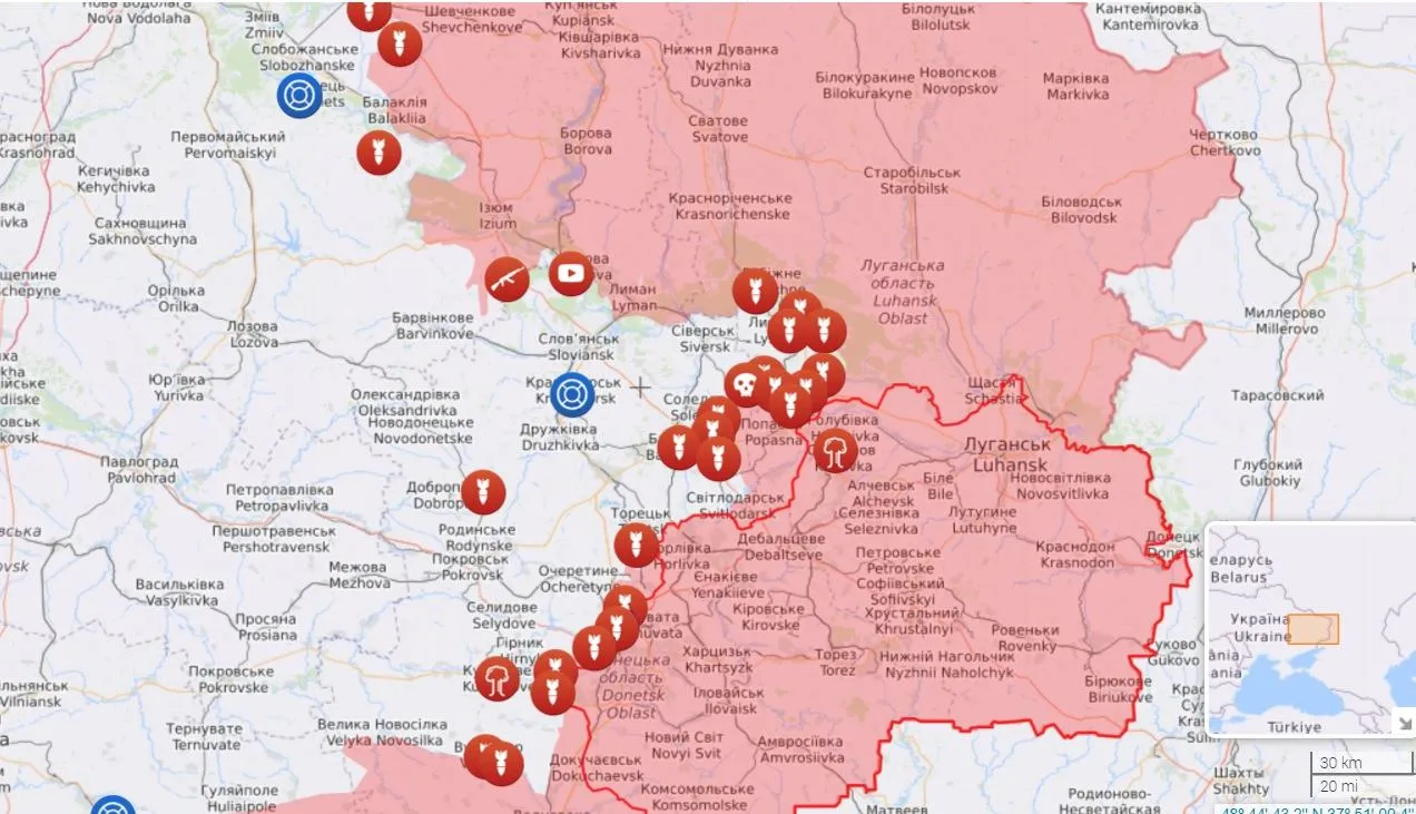 Ситуация на Донбассе Ситуация на Донбассе