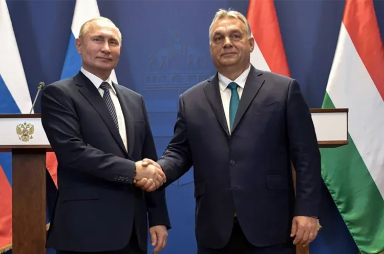 Владимир Путин, Виктор Орбан, Россия, Венгрия
