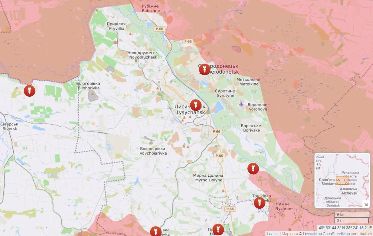 Враг наступает на Северодонецк Враг наступает на Северодонецк