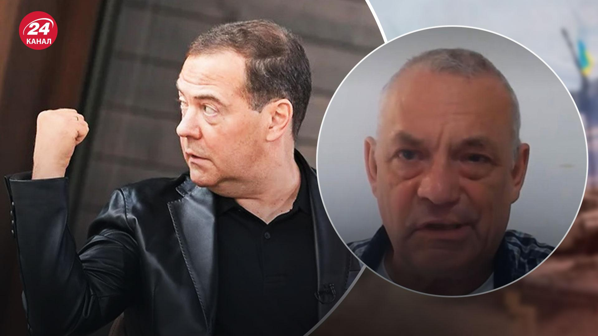Медведєв трясе пухленькими кулачками й просить Путіна його пробачити, – Яковенко Медведєв трясе пухленькими кулачками й просить Путіна його пробачити, – Яковенко