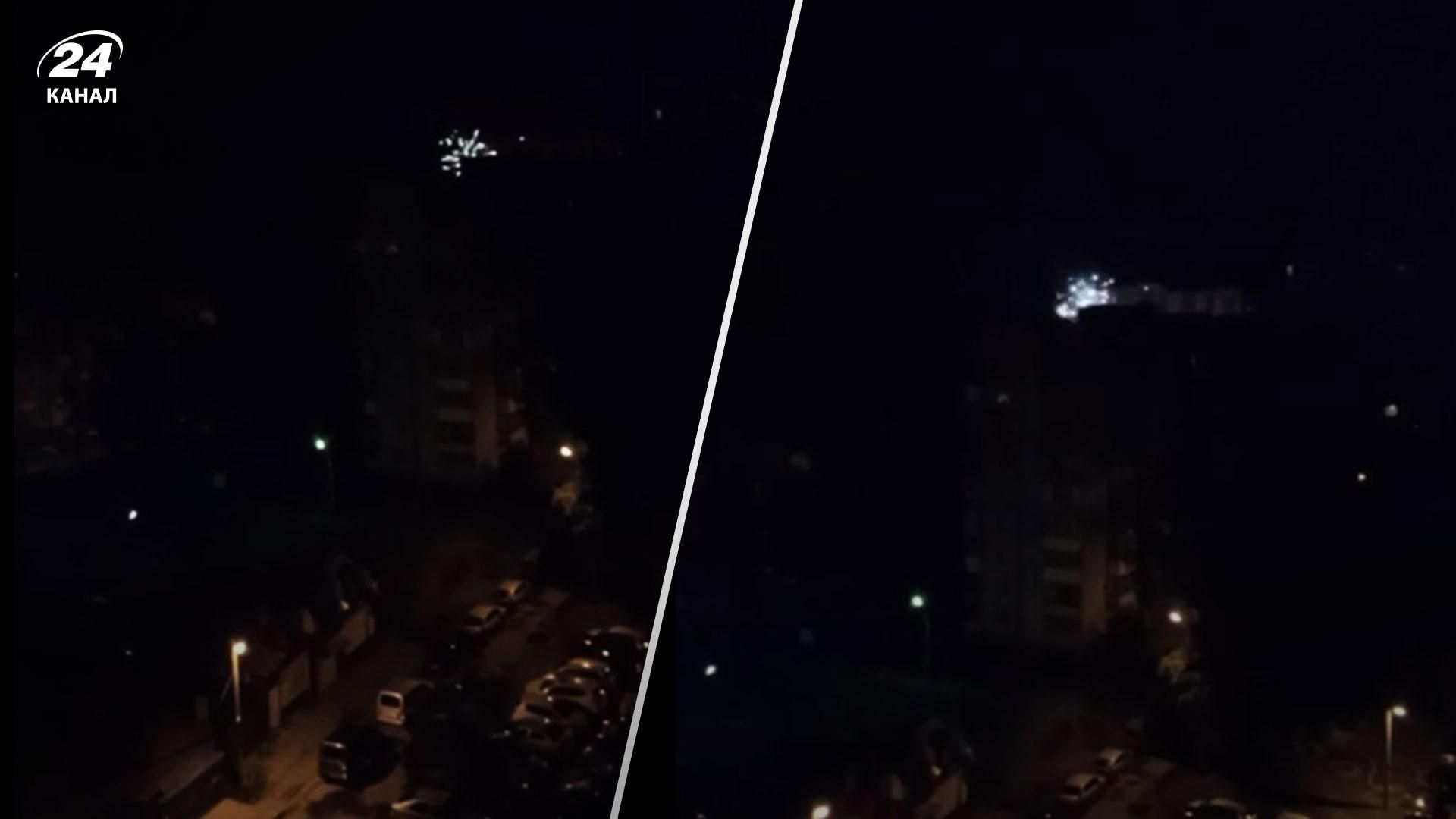 Во Львове додумались запустить фейерверки посреди ночи: возмутительное видео