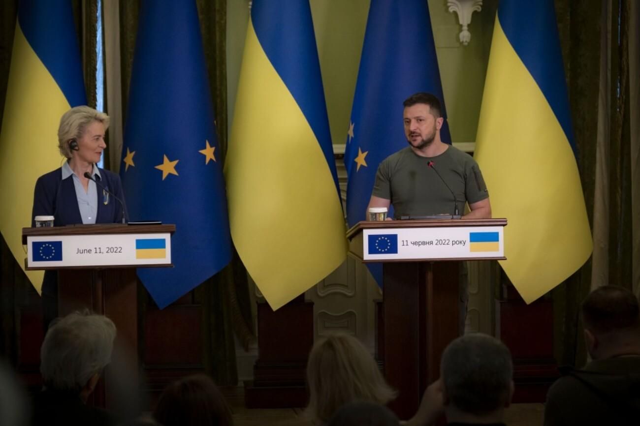 Идет война, но надо смотреть в будущее: фон дер Ляйен еще раз поддержала евростремление Украины