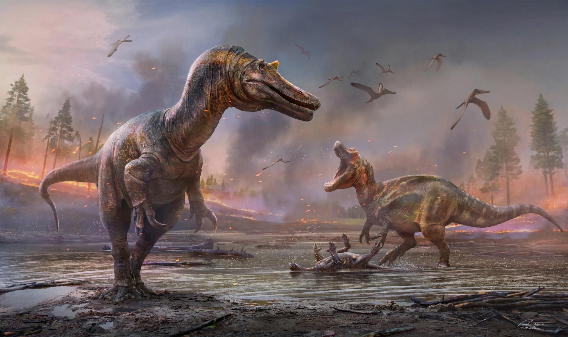 Исследователи обнаружили останки крупнейшего хищного динозавра Европы - Техно