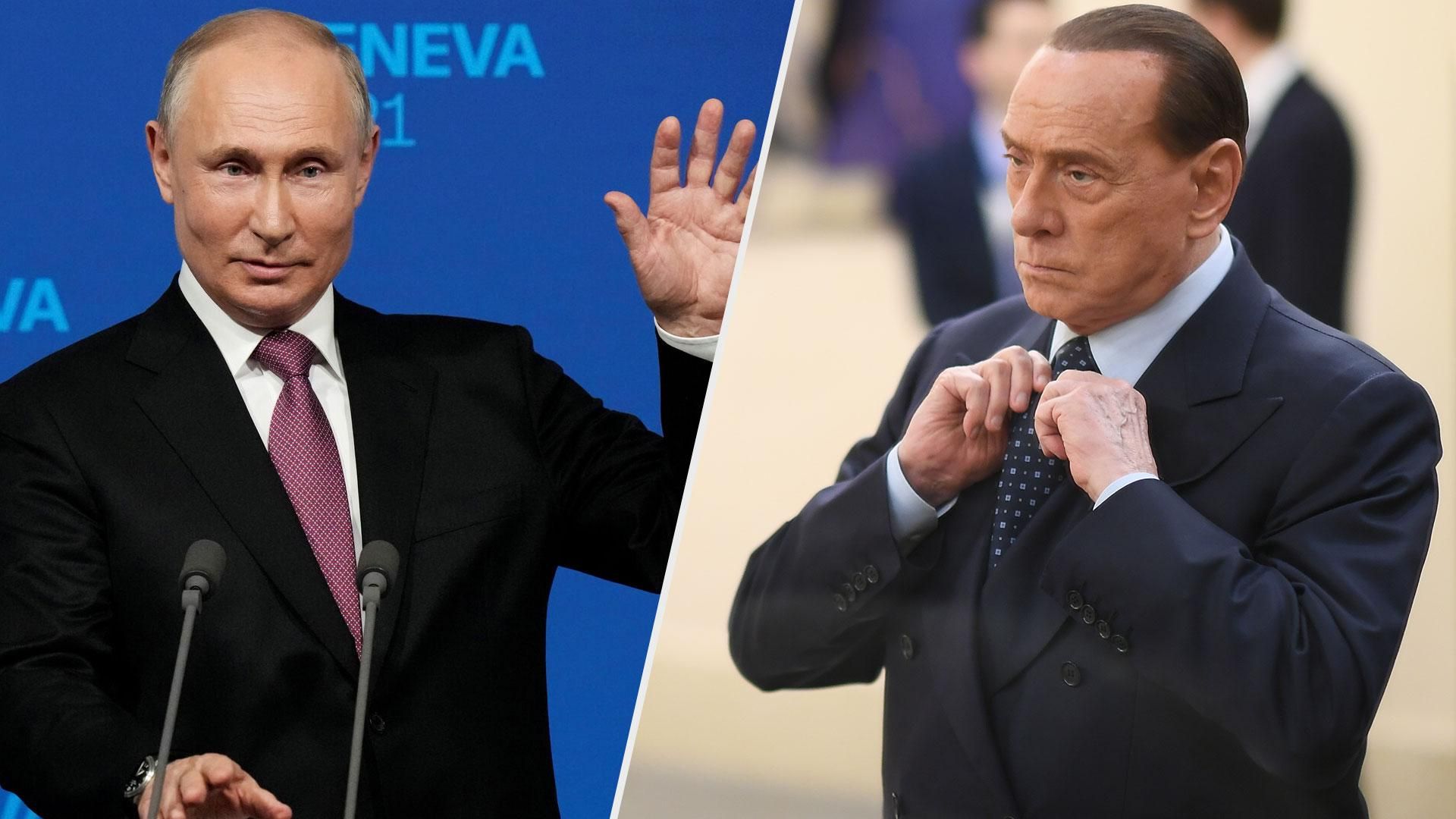 Друг Путина Берлускони пожаловался, что тот ему не отвечает на звонки