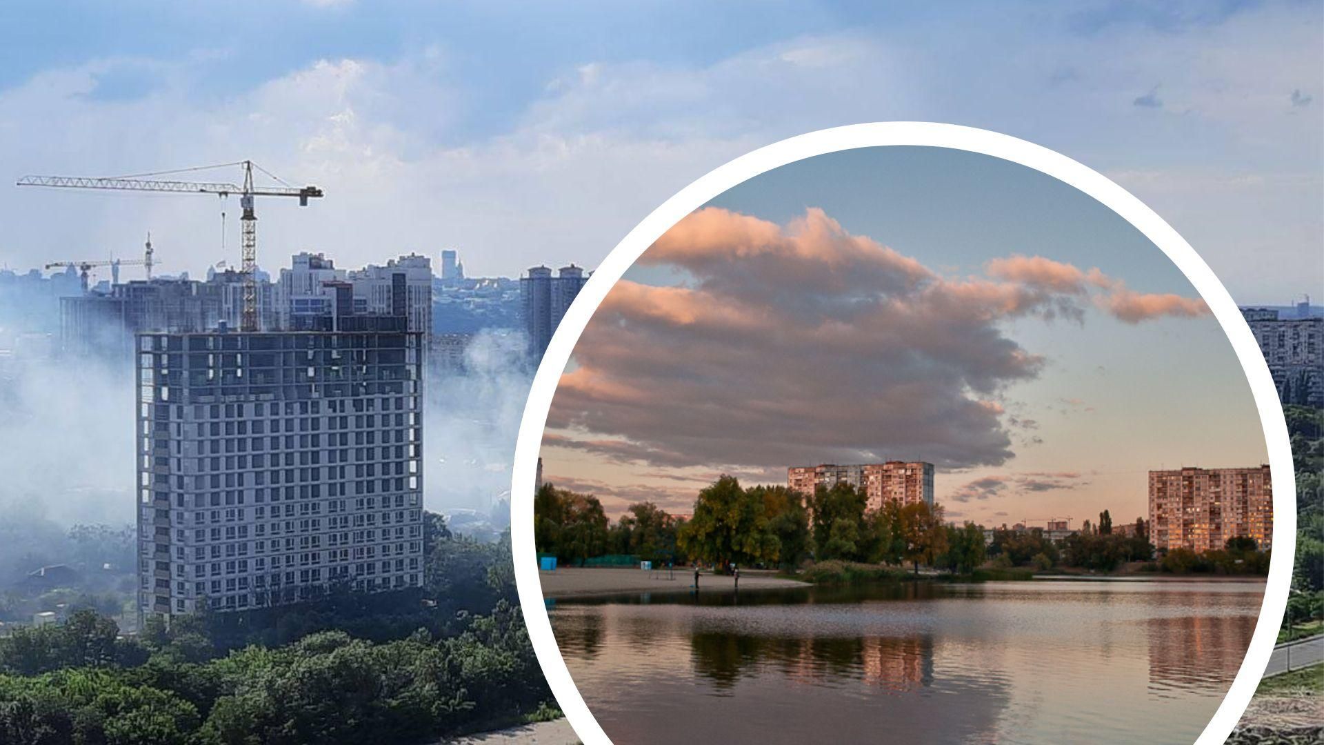 В Киеве вспыхнул пожар: огонь загорелся в двух местах В Киеве вспыхнул пожар: огонь загорелся в двух местах