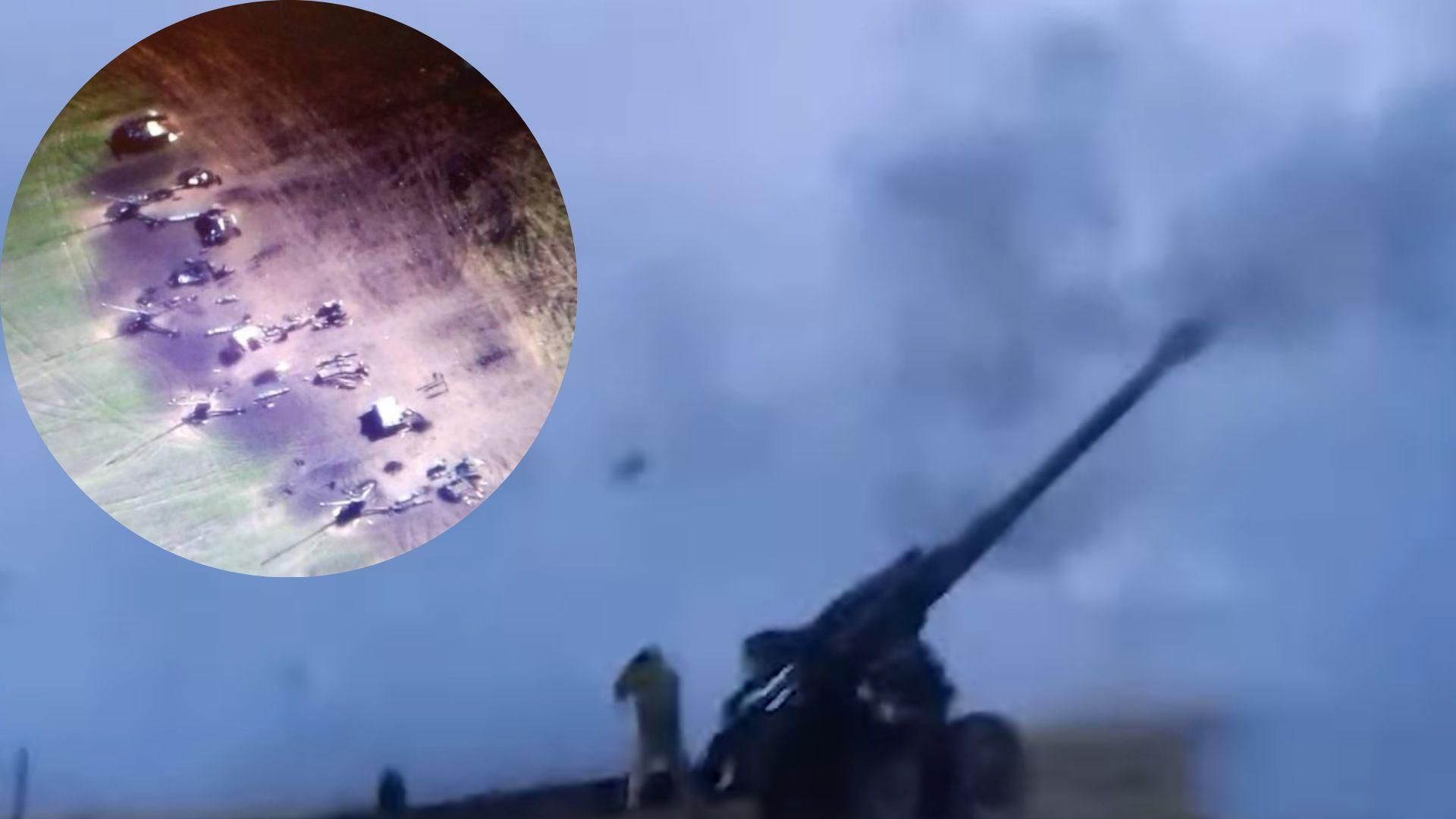 "Работают боги войны": в ВСУ показали, как украинская артиллерия бьет по враждебным позициям