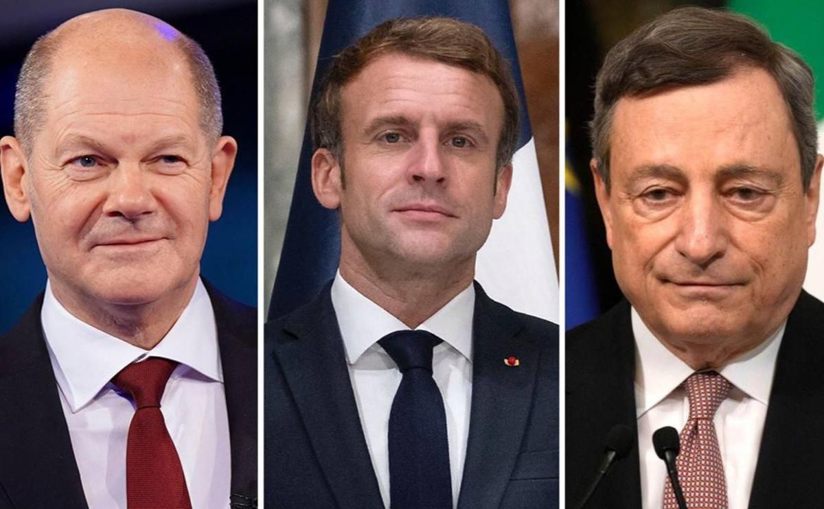 Шольц, Макрон и Драги планируют приехать в Киев 16 июня, – СМИ Шольц, Макрон и Драги планируют приехать в Киев 16 июня, – СМИ