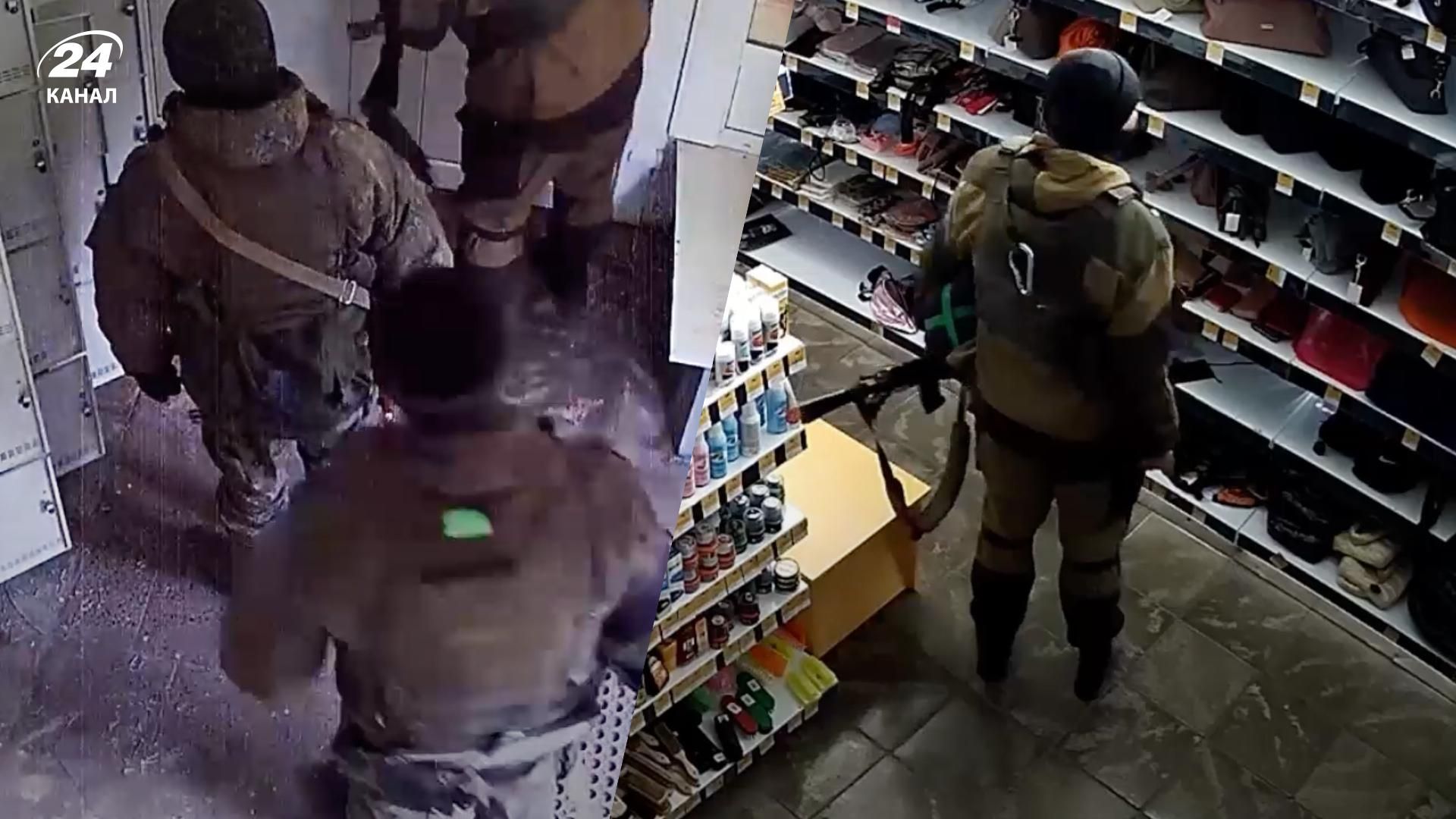 Окупанти на Сумщині крали в магазині все, що бачили: принизливе відео Окупанти на Сумщині крали в магазині все, що бачили: принизливе відео