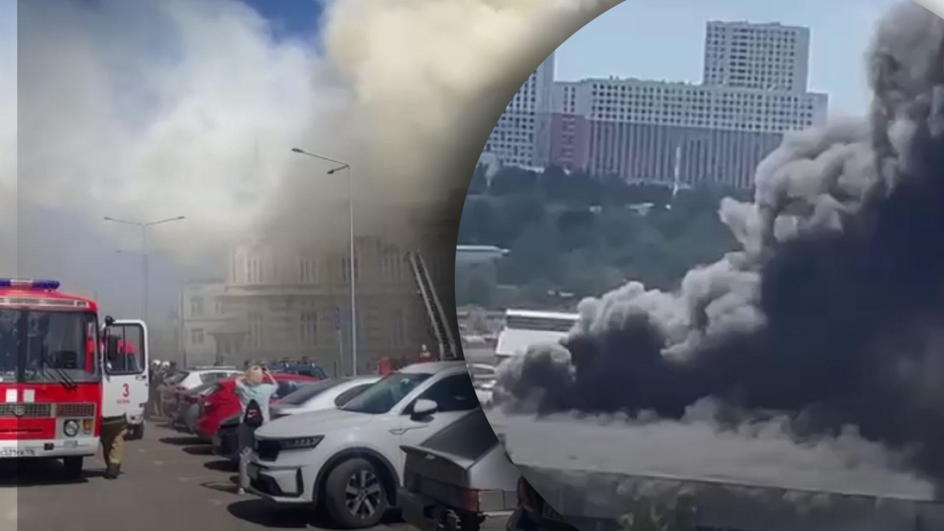Ні дня без пожежі: у Росії палає завод під Москвою і артрезиденція у Казані – епічні відео