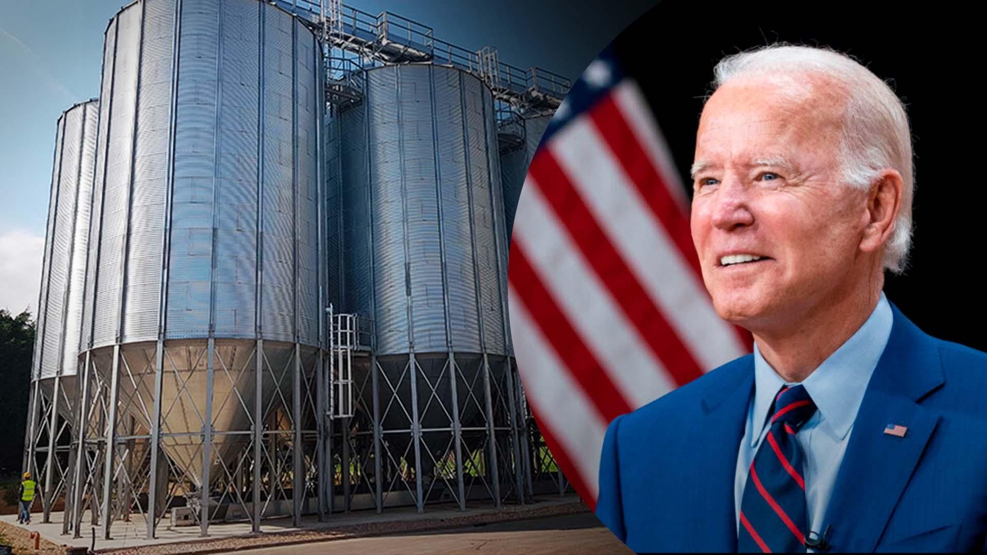 США помогут строить временные зернохранилища на границе Украины