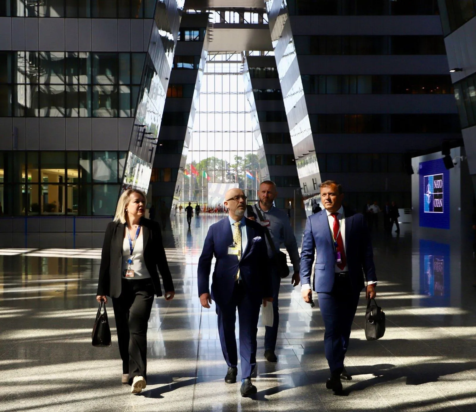 Українська делегація на зустрічі Українська делегація на зустрічі