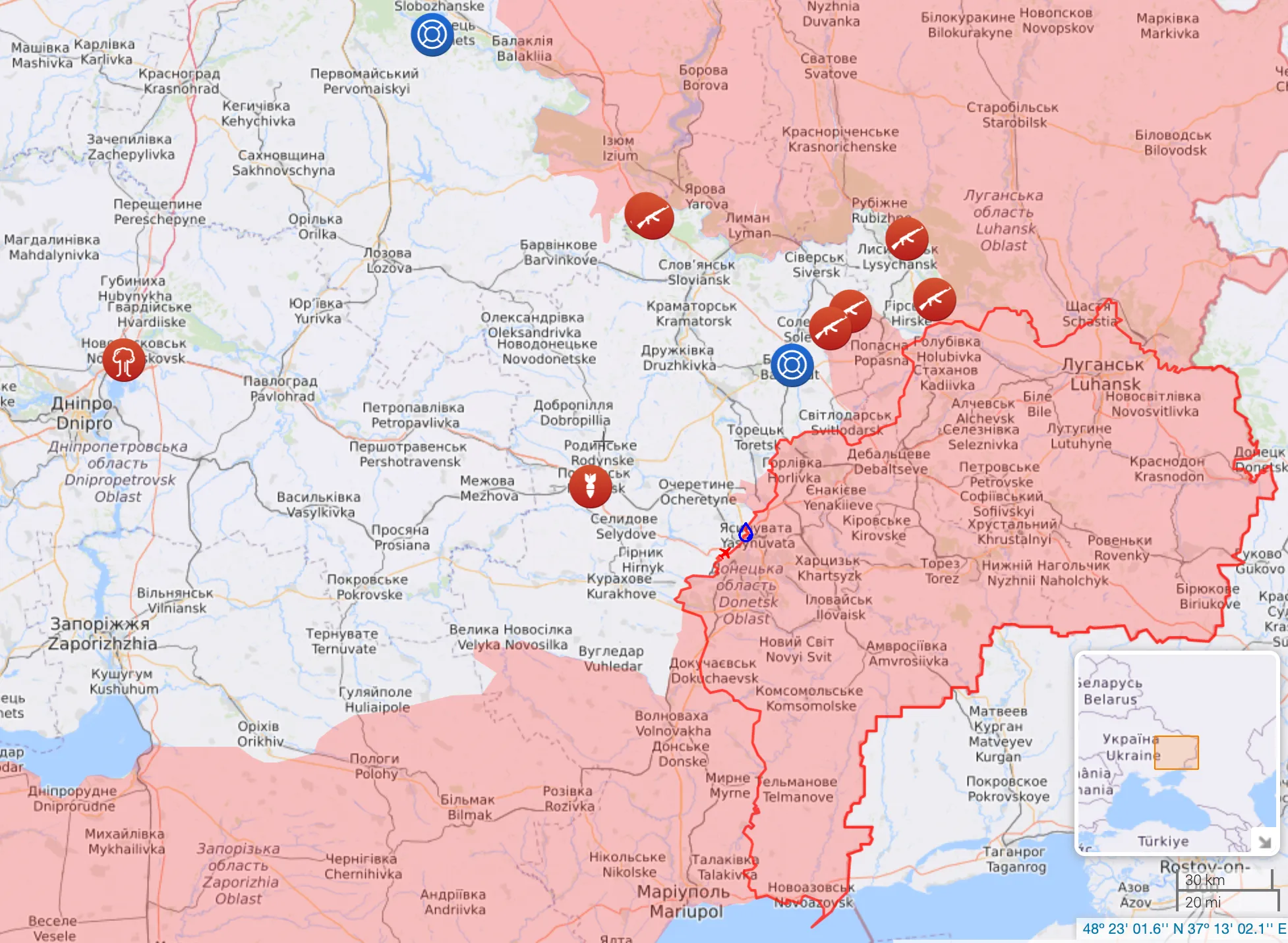 Ситуація на Донбасі Ситуація на Донбасі