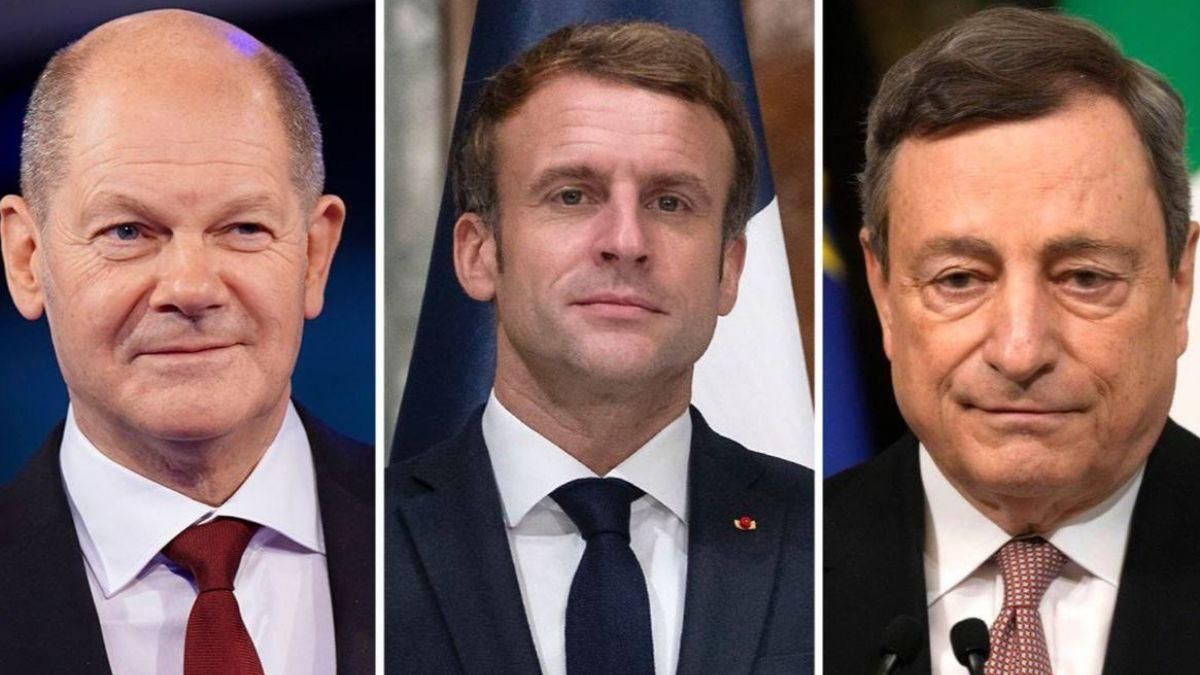 Шольц, Макрон и Драги приедут в Киев 16 июня, – СМИ Шольц, Макрон и Драги приедут в Киев 16 июня, – СМИ