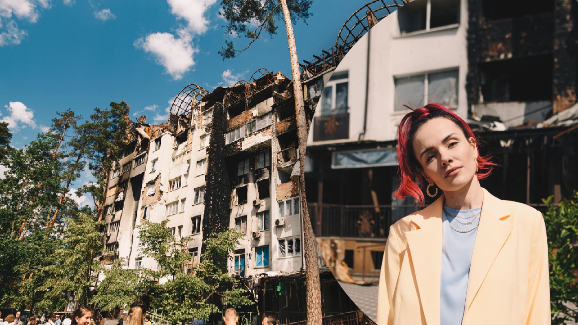 В Ирпене открыли выставку и организовали концерт: MamaRika рассказала о боли от увиденного В Ирпене открыли выставку и организовали концерт: MamaRika рассказала о боли от увиденного