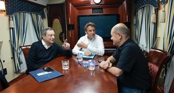 Макрон, Шольц и Драги уже прибыли в Украину, – СМИ