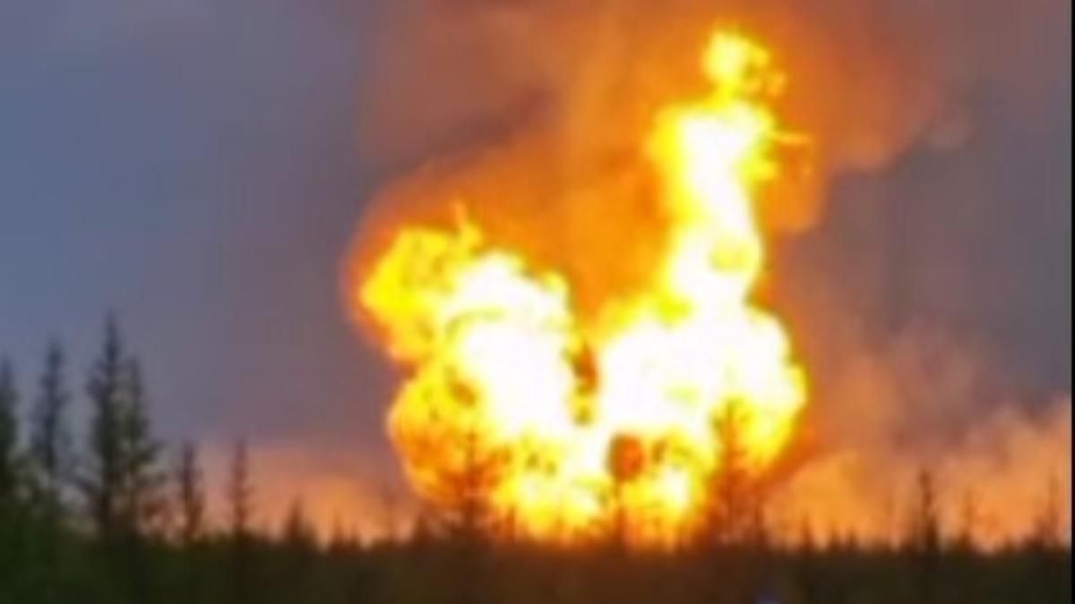 Снова благодатный огонь: в России произошел масштабный пожар на крупнейшем газовом месторождении