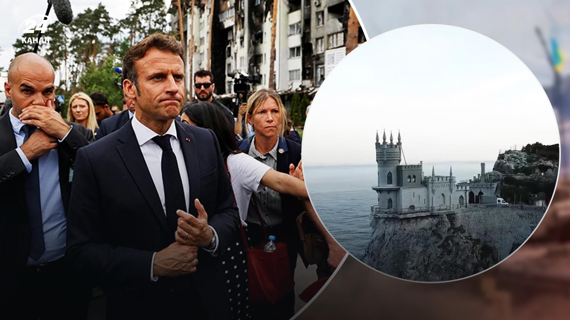 Франція хоче, щоб Україна повернула всі окуповані території включно з Кримом, – ЗМІ Франція хоче, щоб Україна повернула всі окуповані території включно з Кримом, – ЗМІ