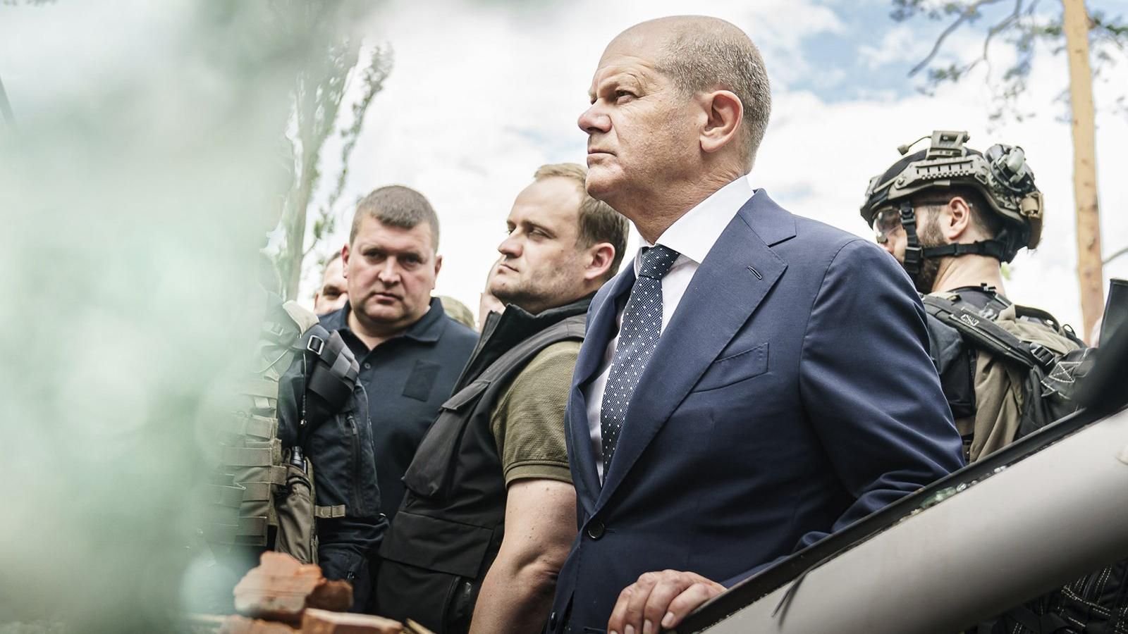 Россия нацелена на уничтожение, – Шольц поделился впечатлениями после визита в Ирпень