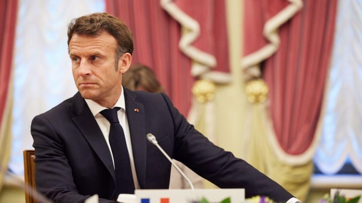 Ни Франция, ни Германия не будут требовать от Украины никаких уступок России, – Макрон