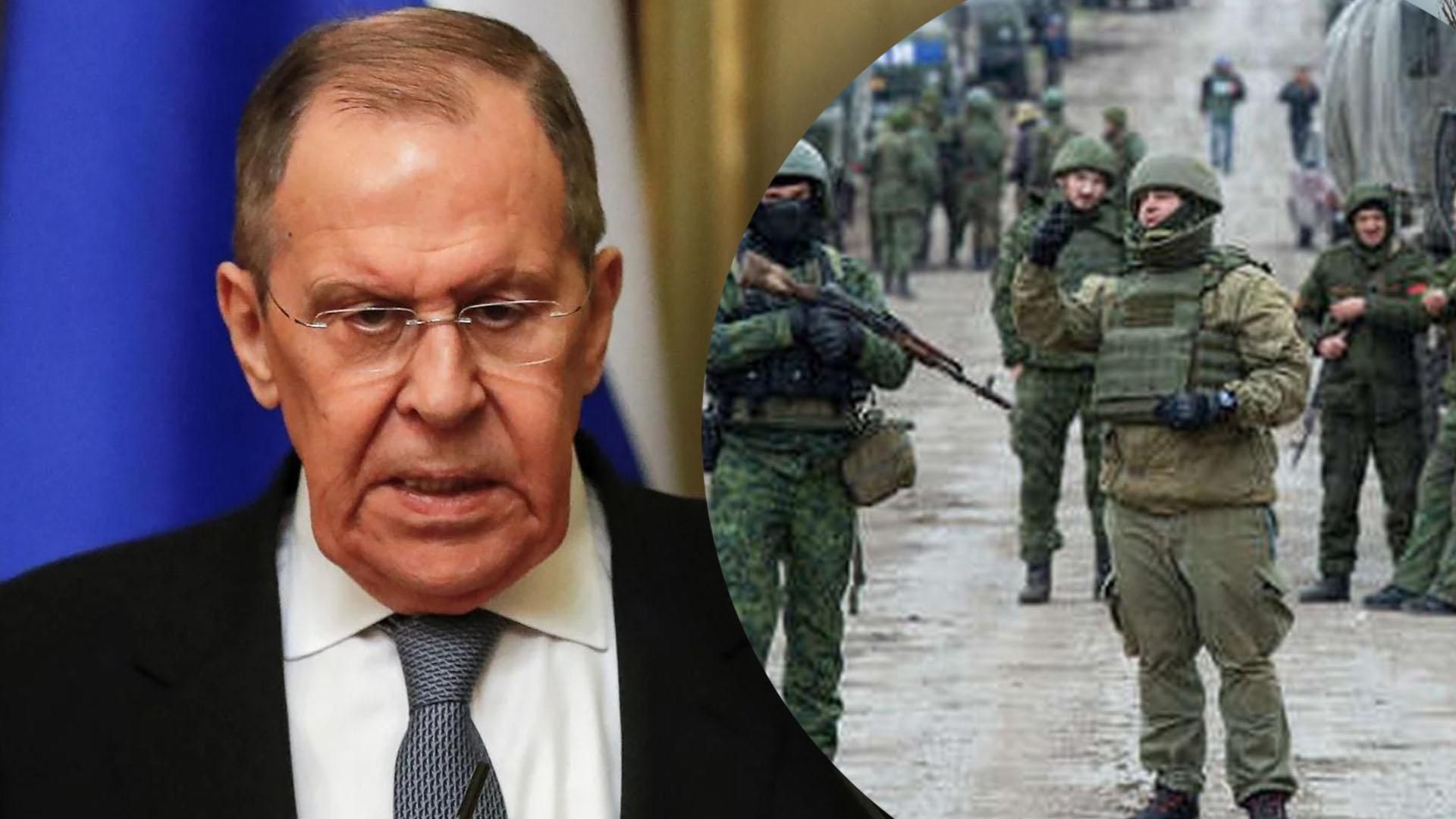 Лавров цинічно заявив, що Росія не вторгалась в Україну Лавров цинічно заявив, що Росія не вторгалась в Україну