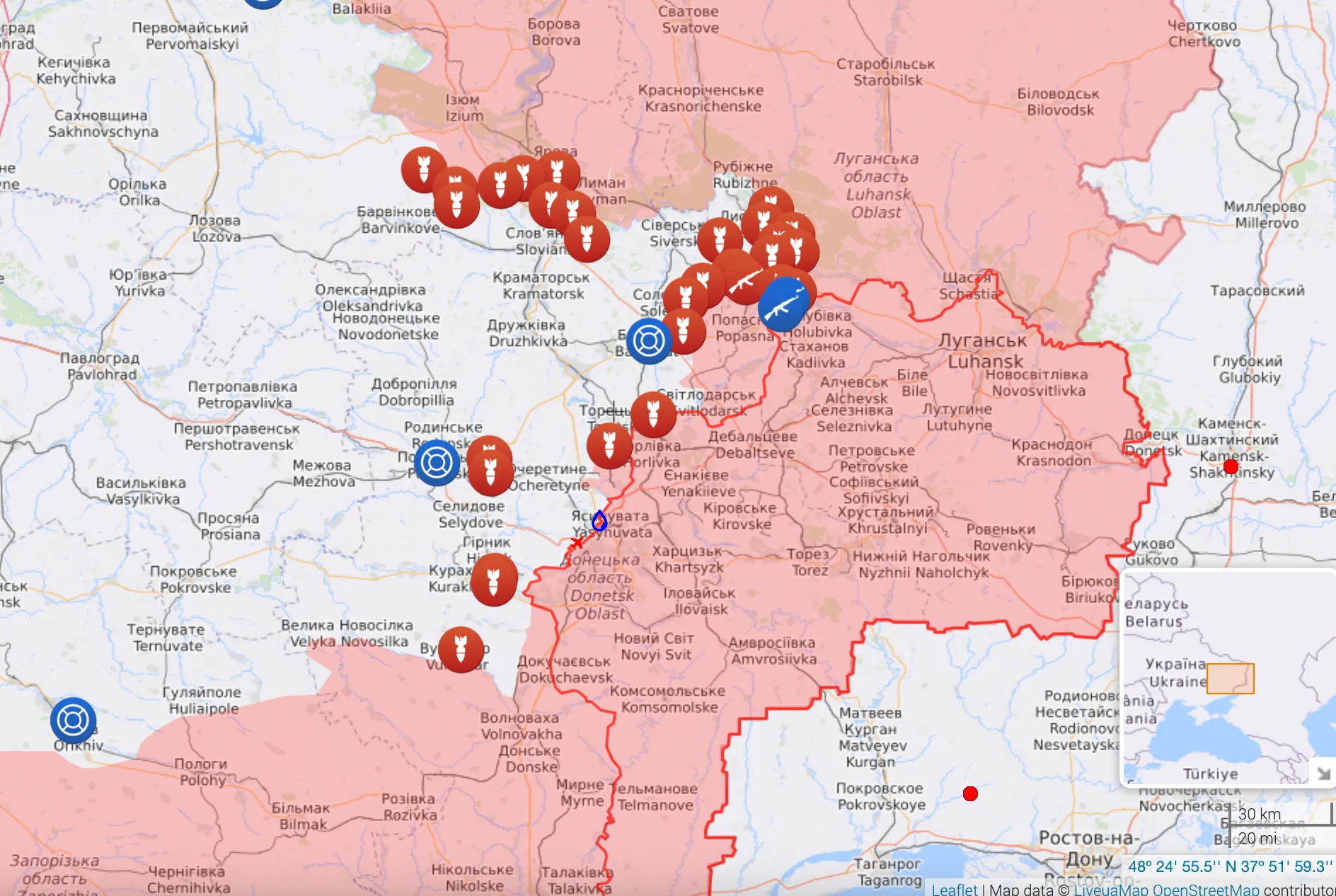 Ситуація на Донбасі Ситуація на Донбасі