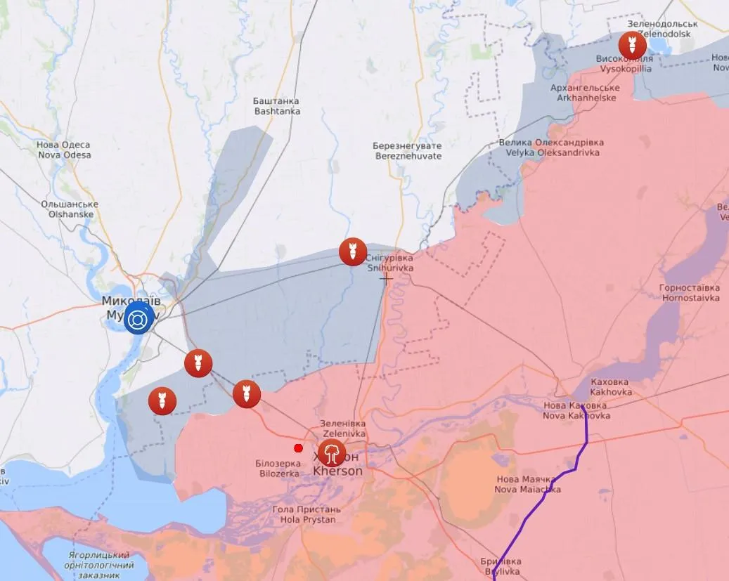 Ситуація на Півдні Ситуація на Півдні