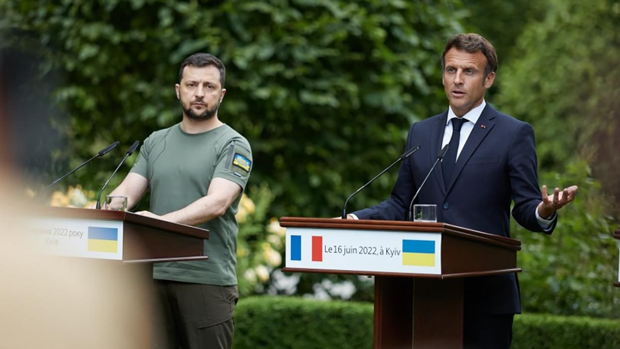 Попри розбіжності, – Макрон розповів, які стосунки у нього із Зеленським Попри розбіжності, – Макрон розповів, які стосунки у нього із Зеленським