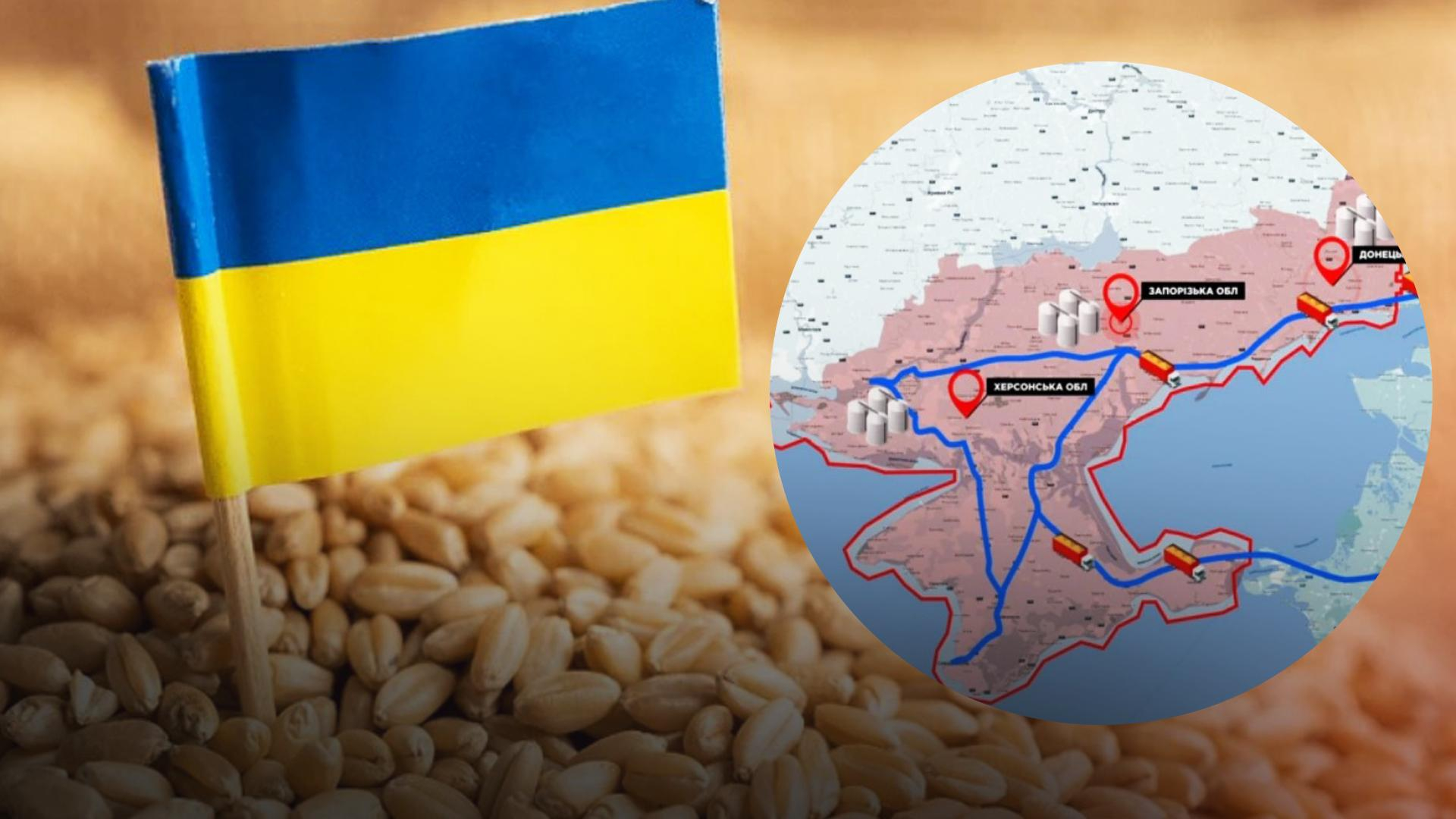 Як окупанти вивозять крадене зерно з України: журналісти показали масштаби