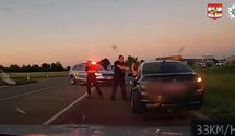 Дрифтер устроил погоню на бешеной скорости чешским шоссе: смотрите видео