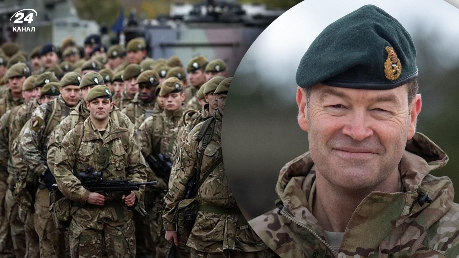 Глава Генштаба Великобритании призвал создать армию, способную победить Россию Глава Генштаба Великобритании призвал создать армию, способную победить Россию