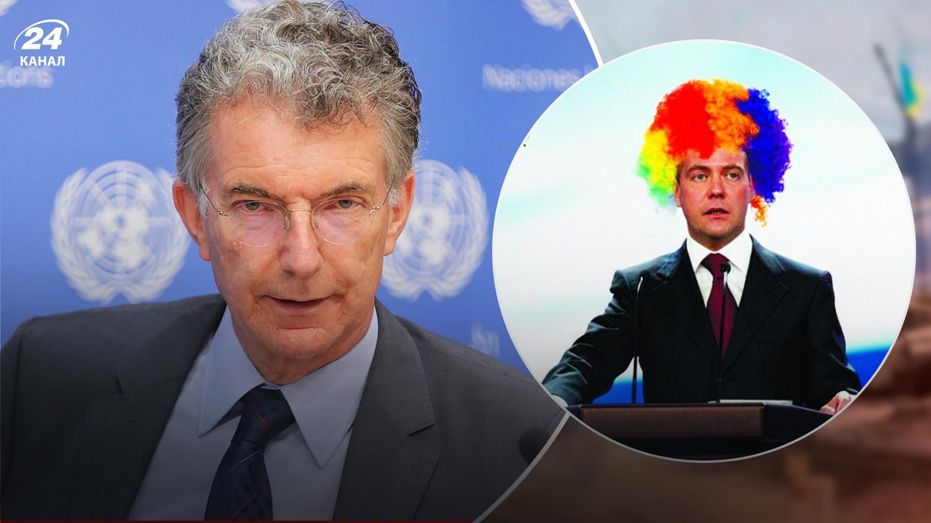 Глава Мюнхенської конференції назвав Медведєва клоуном у відповідь на погрози
