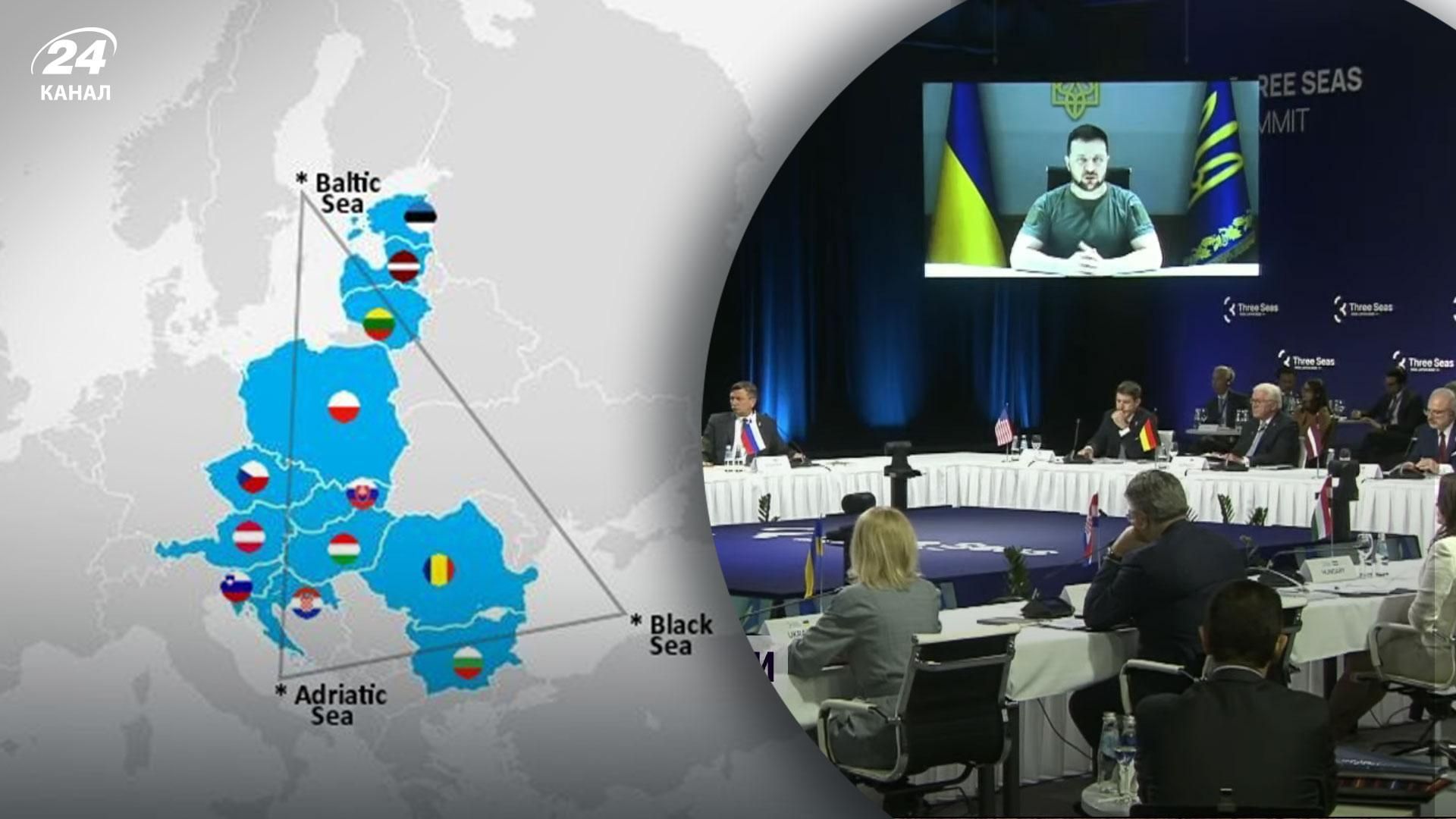 Зеленський виступив на саміті Ініціативи 3 морів і озвучив країнам-членам 6 пропозицій