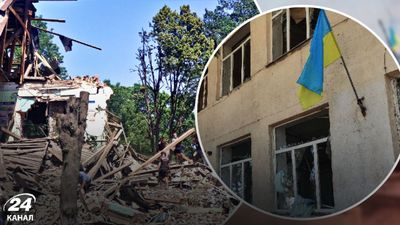 Частина будівлі обвалилась: ракета прилетіла у ліцей на Харківщині – ексклюзивні фото наслідків