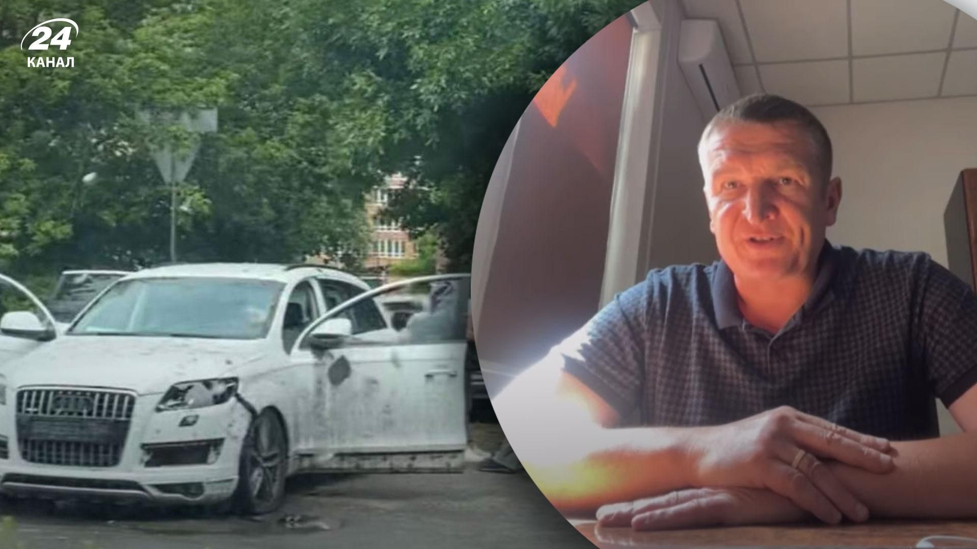 Вибух авто зрадника Соболєва у Херсоні: очільник ОВА розповів, в якому стані колаборант