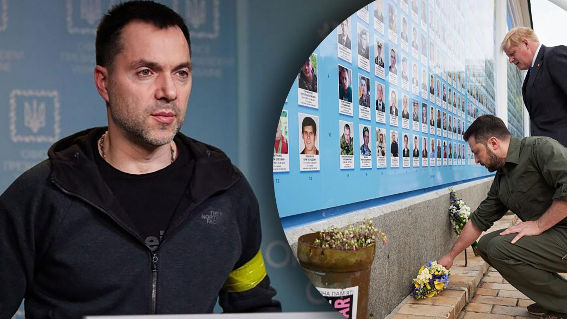 Украина в войне с Россией потеряла около 10 тысяч военных, – Арестович Украина в войне с Россией потеряла около 10 тысяч военных, – Арестович