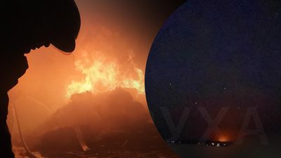 В Харькове во время воздушной тревоги раздался взрыв: в одном из районов – пожар