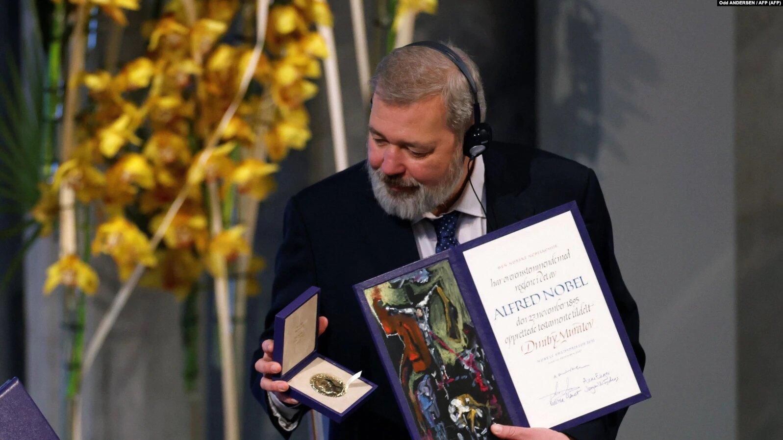 Муратов продав нобелівську медаль за 103 мільйони доларів: гроші підуть дітям біженців з України