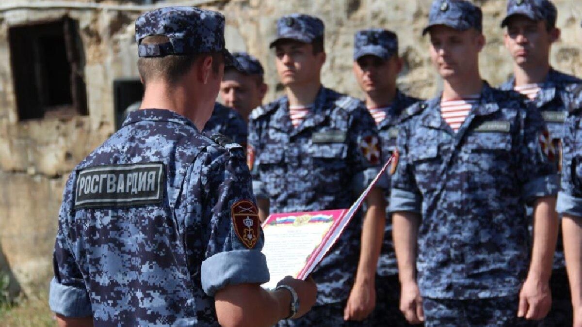 Окупанти проводять кадрові ротації в росгвардії на фоні значних втрат у війні проти України Окупанти проводять кадрові ротації в росгвардії на фоні значних втрат у війні проти України