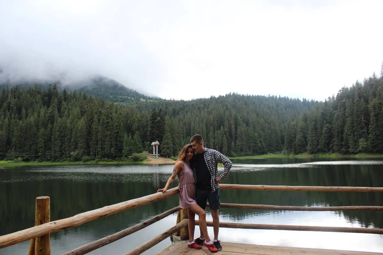 Даниил и Алина на Синевире Даниил и Алина на Синевире